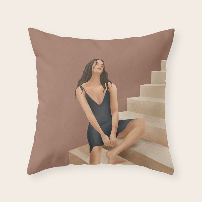 Stairs Throw Pillow Gallery Image 1