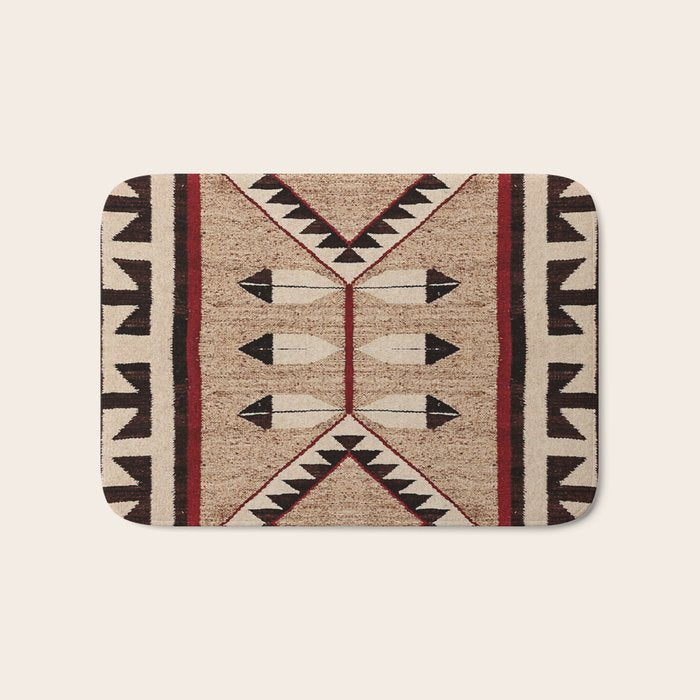 The Eternal | Navajo Pattern Bath Mat Gallery Image 1