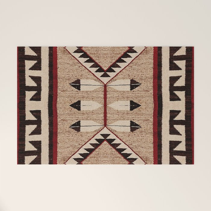 The Eternal | Navajo Pattern Welcome Mat Gallery Image 1