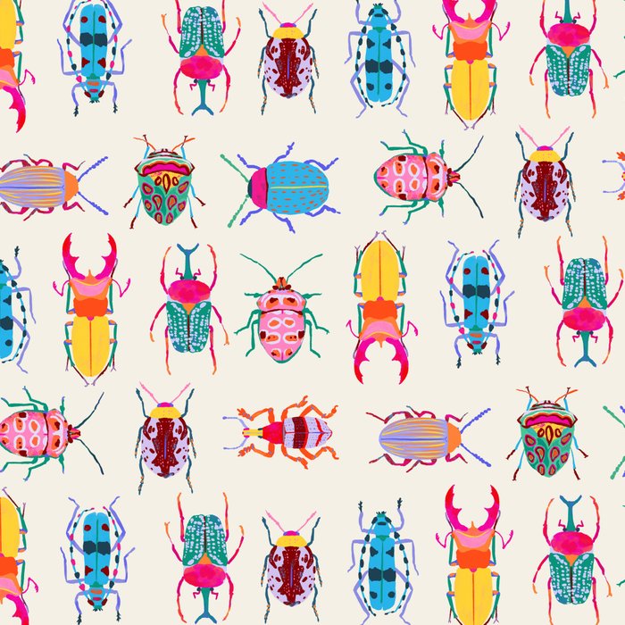 Vibrant Beetles Coffee Mug Gallery Image 2