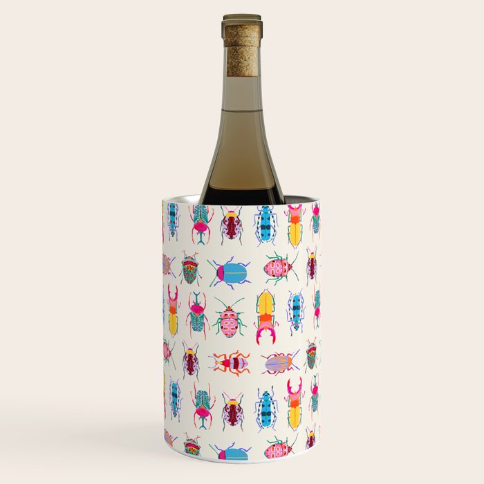 Vibrant Beetles Wine Chiller Gallery Image 1