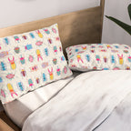Vibrant Beetles Pillow Sham Gallery Image 2