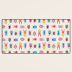 Vibrant Beetles Desk Mat Gallery Image 3