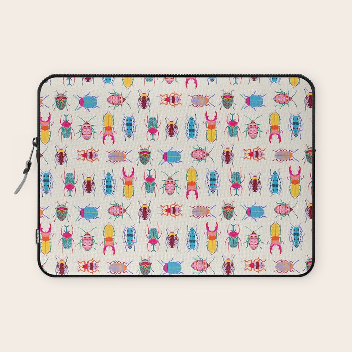Vibrant Beetles Laptop Sleeve Gallery Image 1