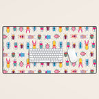 Vibrant Beetles Desk Mat Gallery Image 1