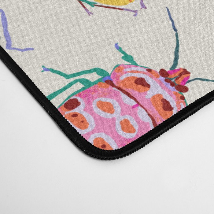 Vibrant Beetles Desk Mat Gallery Image 4