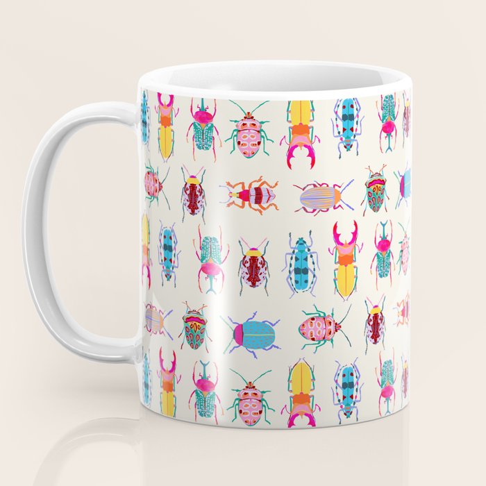Vibrant Beetles Coffee Mug Gallery Image 3