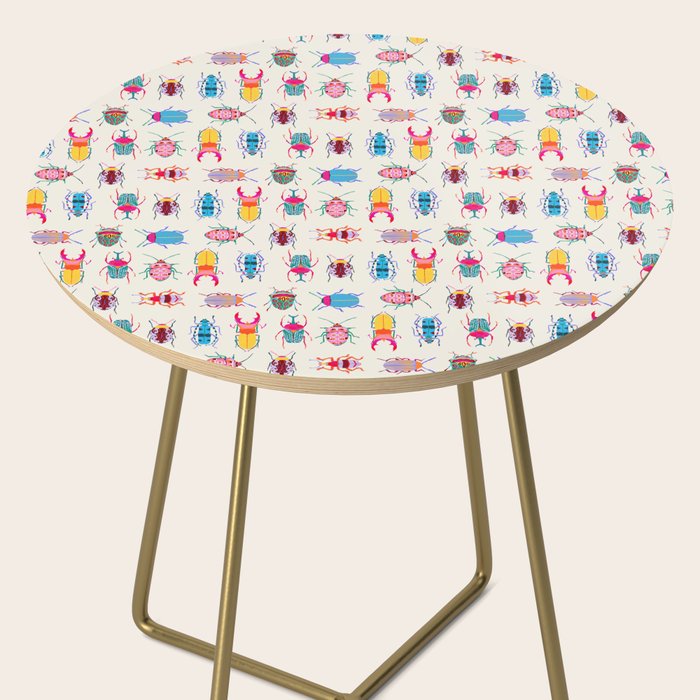 Vibrant Beetles Side Table Gallery Image 2