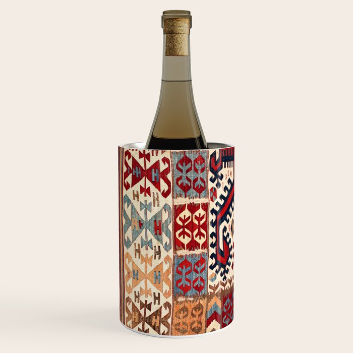 Hotamis  Antique Konya Turkish Kilim Print Wine Chiller Gallery Image 2