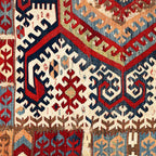 Hotamis  Antique Konya Turkish Kilim Print Coffee Mug Gallery Image 2