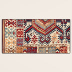 Hotamis  Antique Konya Turkish Kilim Print Desk Mat Gallery Image 3