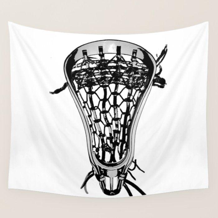 Lacrosse Nuff Said Wall Tapestry