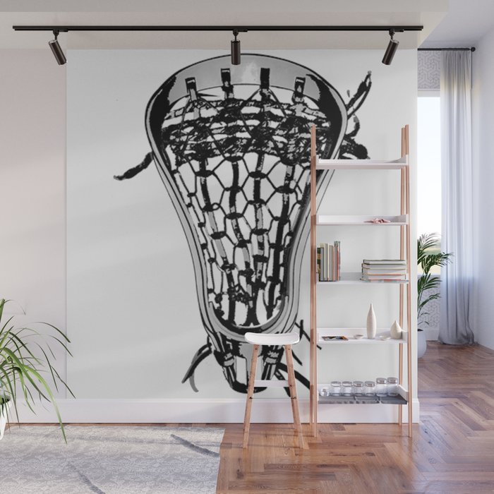Lacrosse Nuff Said Wall Mural Gallery Image 1
