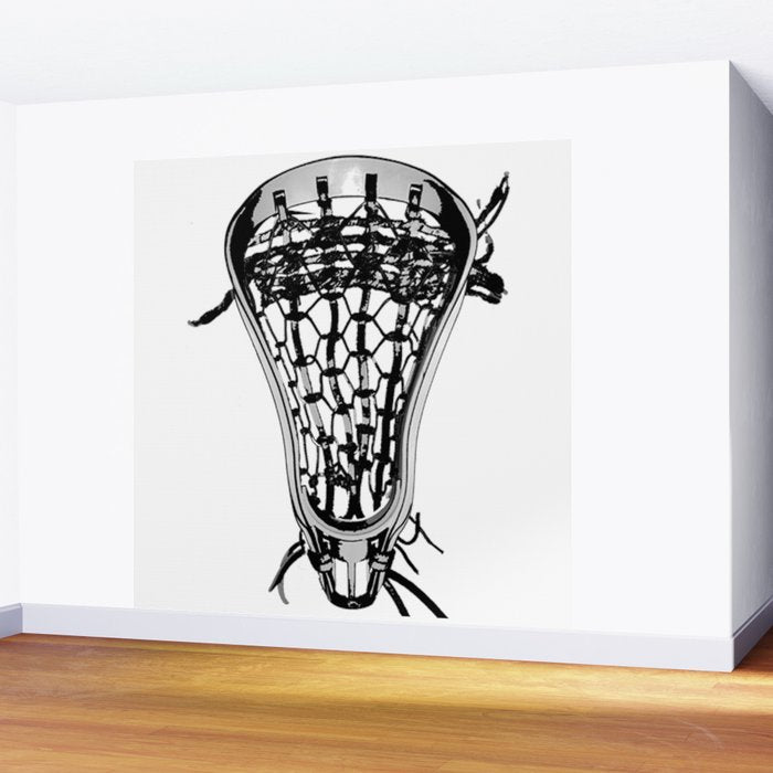 Lacrosse Nuff Said Wall Mural Gallery Image 2