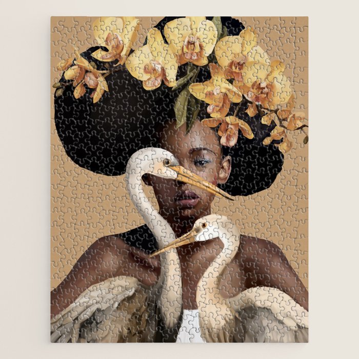 Orchid Majesty Jigsaw Puzzle