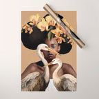 Orchid Majesty Wrapping Paper Gallery Image 1