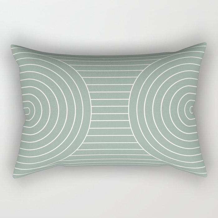 Arch Symmetry XXVIII Rectangular Pillow Gallery Image 1