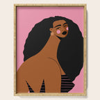 Pink Stripes Serving Tray Gallery Image 1
