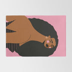 Pink Stripes Rug Gallery Image 2