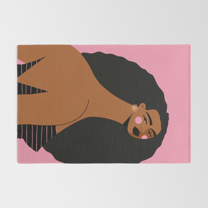 Pink Stripes Rug Gallery Image 2