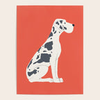 Great Dane Dog Illustration Poster Gallery Image 4