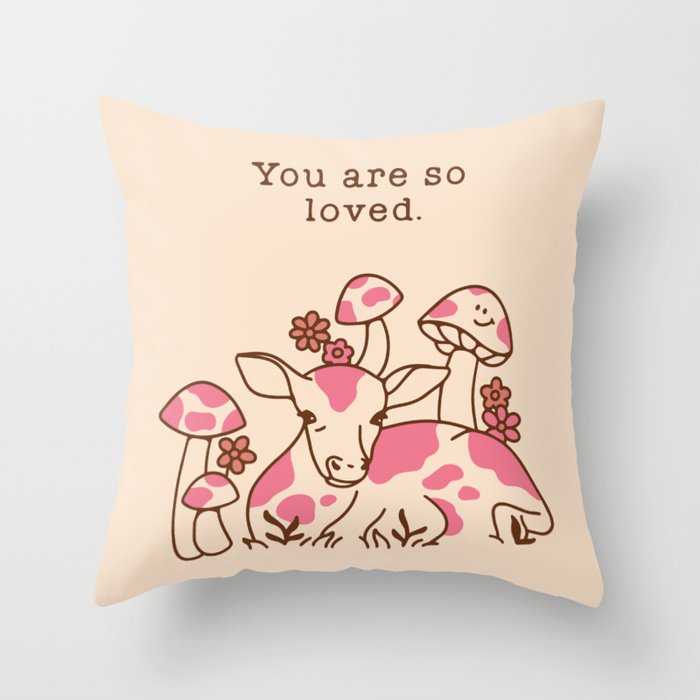 You Are Loved Throw Pillow Gallery Image 6