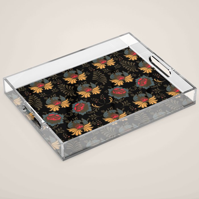 Vintage Royal Acrylic Tray Gallery Image 1