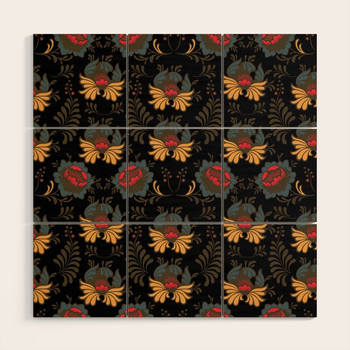 Vintage Royal Wood Wall Art Gallery Image 1