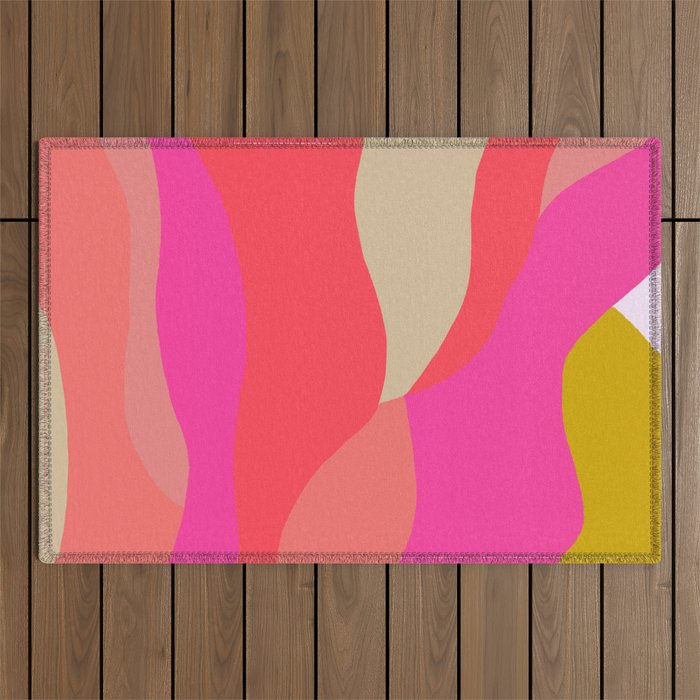 Adelaida, mountain sunset Outdoor Rug Gallery Image 1