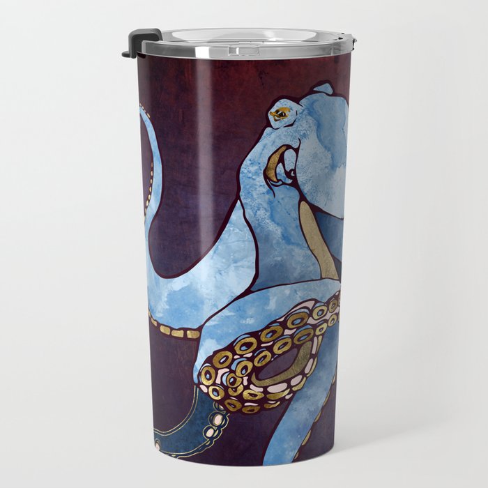 Metallic Octopus III Travel Mug Gallery Image 3