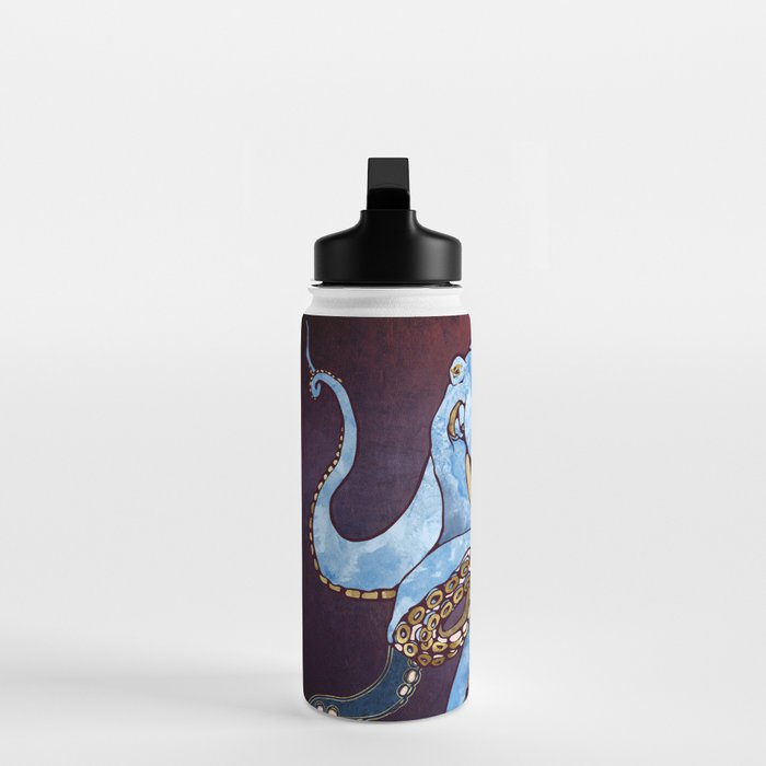 Metallic Octopus III Water Bottle Gallery Image 3