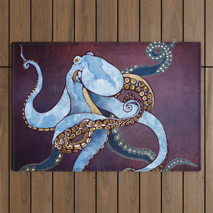 Metallic Octopus III Outdoor Rug Gallery Image 1