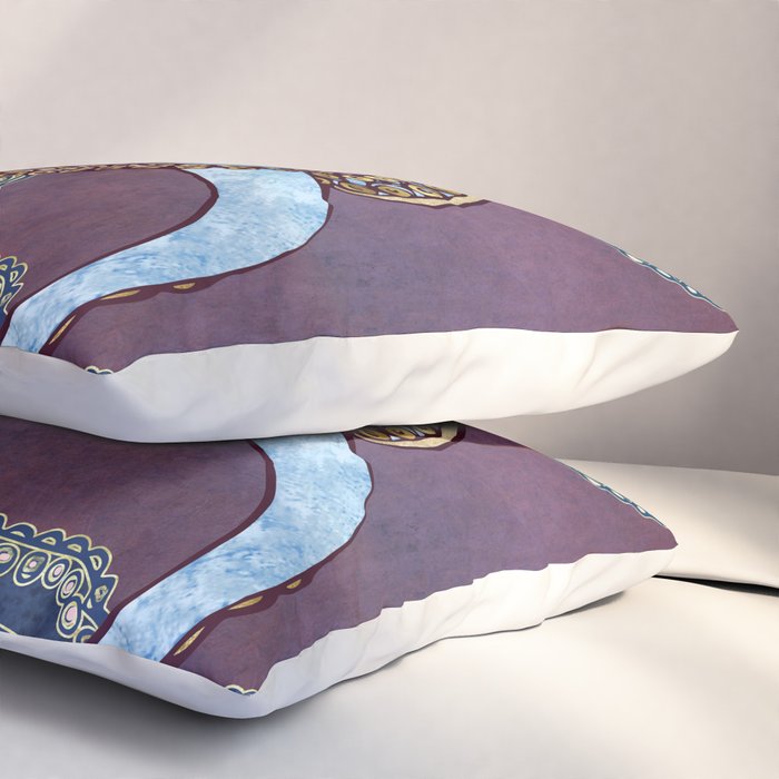Metallic Octopus III Pillow Sham Gallery Image 3