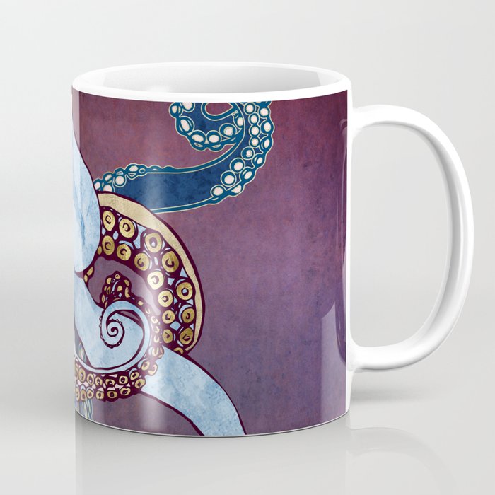 Metallic Octopus III Coffee Mug Gallery Image 1