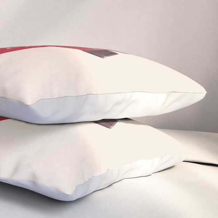 These Boots - Yeehaw Rustic Red n Neutral Pillow Sham Gallery Image 3