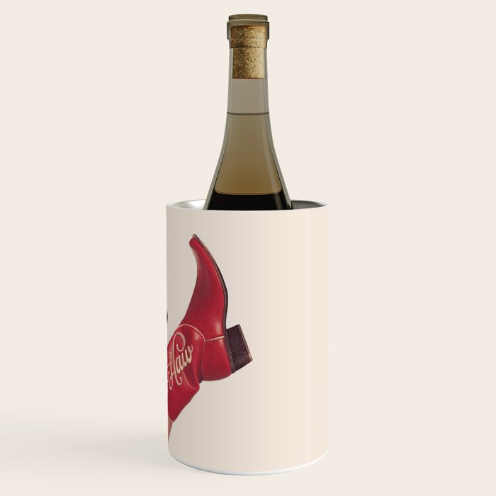 These Boots - Yeehaw Rustic Red n Neutral Wine Chiller Gallery Image 3