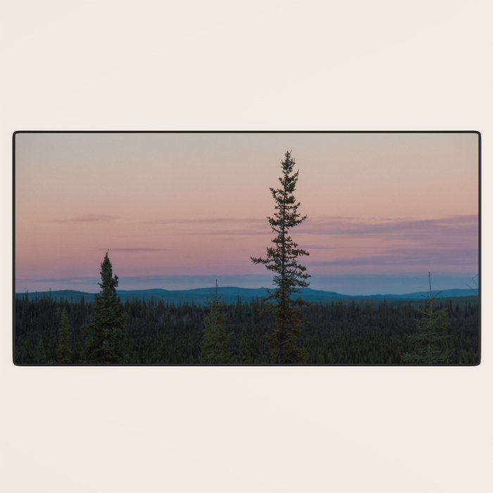 Yukon Evening Desk Mat Gallery Image 3