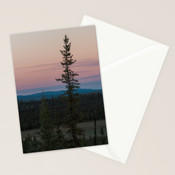 Yukon Evening Stationery Card Gallery Image 2
