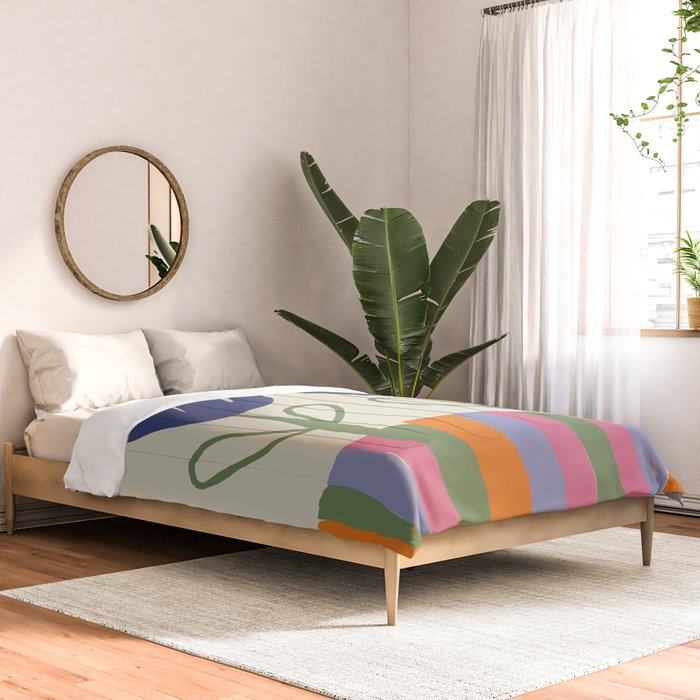 Happy two blooming  Comforter Gallery Image 2