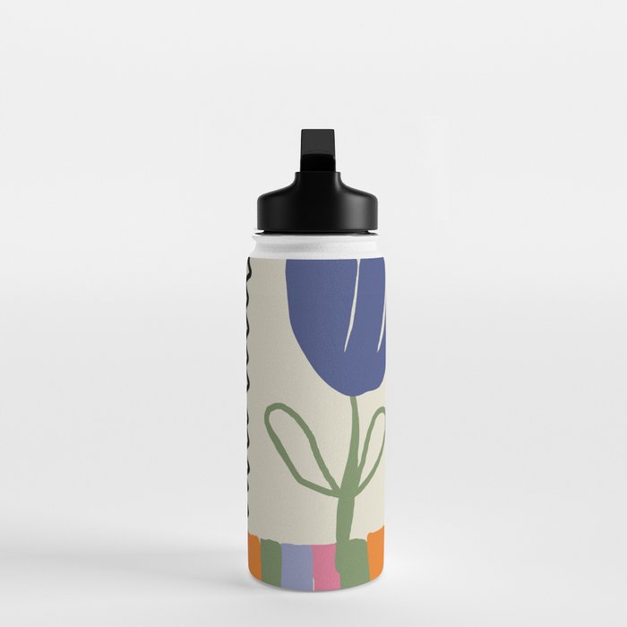 Happy two blooming  Water Bottle Gallery Image 3