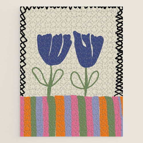 Happy Two Blooming  Jigsaw Puzzle Gallery Image 1