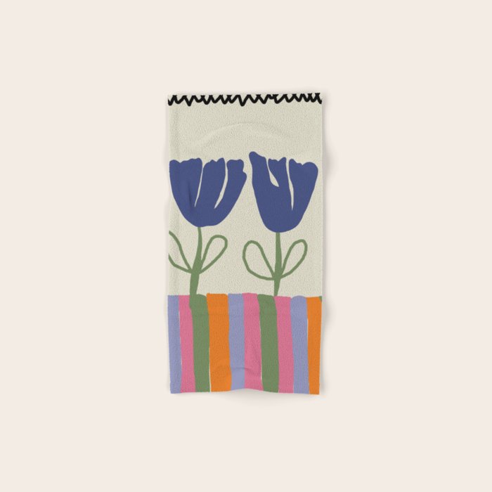 Happy two blooming  Bath Towel Gallery Image 1
