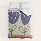 Happy two blooming  Comforter Gallery Image 6