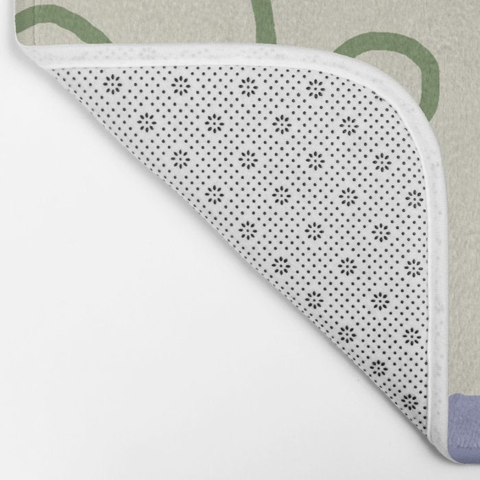 Happy two blooming  Bath Mat Gallery Image 2