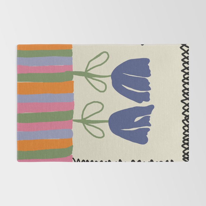 Happy two blooming  Rug Gallery Image 2