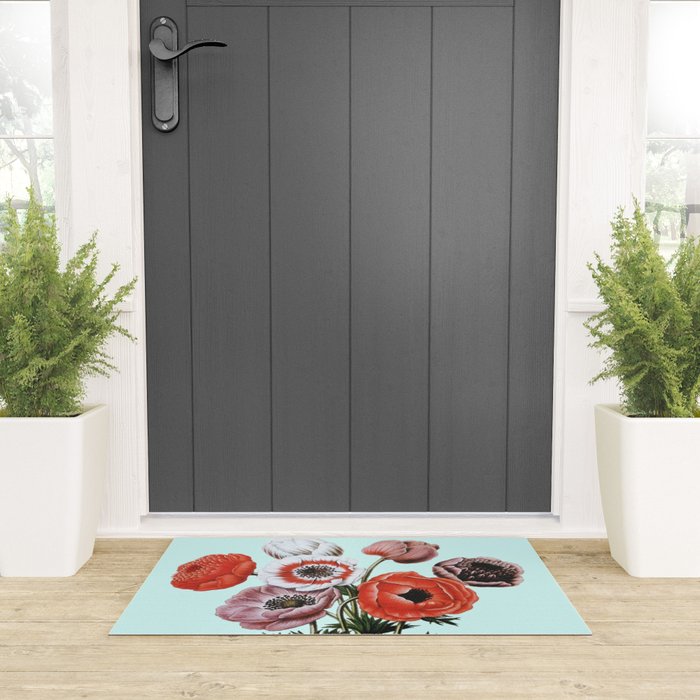 Poppies Welcome Mat Gallery Image 3