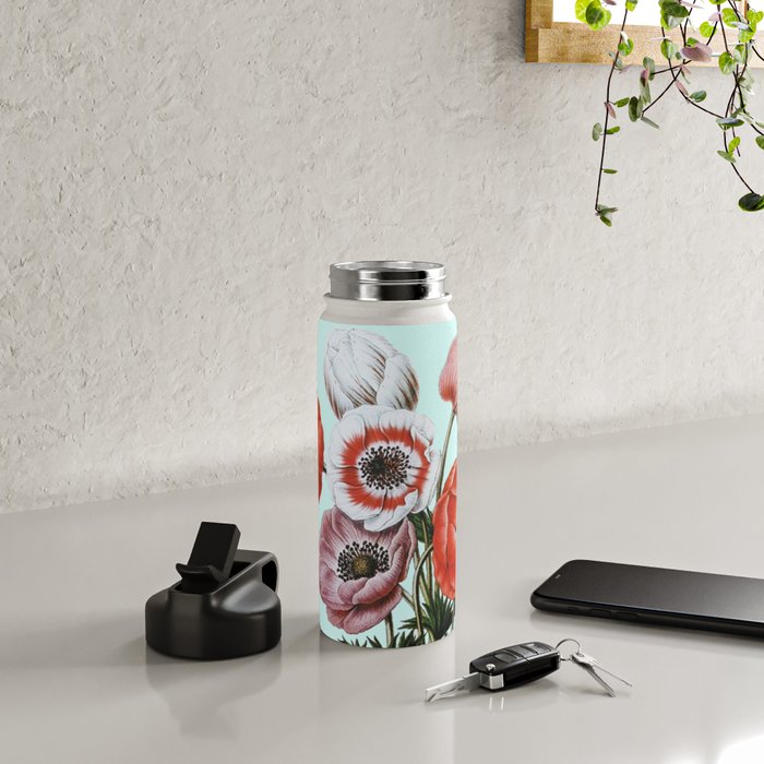 Poppies Water Bottle Gallery Image 4