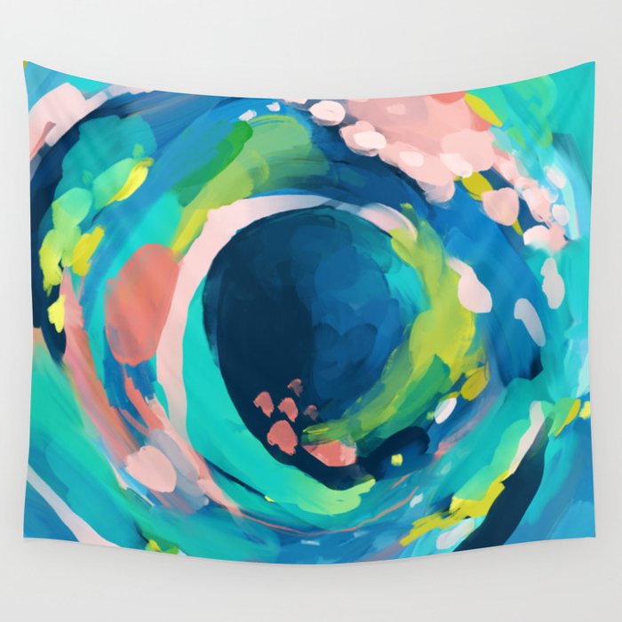 When you encounter joy again, let it in Wall Tapestry Gallery Image 4