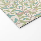 William Morris Bird and Pomegranate Pearl Jade Welcome Mat Gallery Image 2