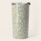 William Morris Bird and Pomegranate Pearl Jade Travel Mug Gallery Image 2